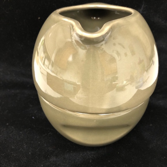 Russell Wright Charcoal Gray Stackable Sugar/Creamer NEW - Picture 2 of 12